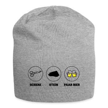 blockedName - Jersey-Beanie - Grau meliert - Vorne