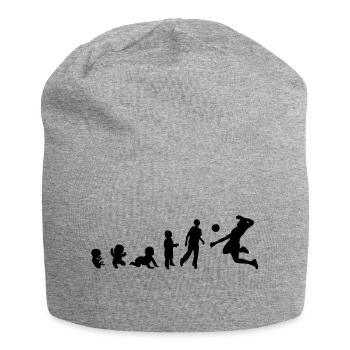Entwicklung der Menschenrechte Sportarten - Jersey-Beanie - Grau meliert - Vorne