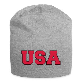 usa - Jersey Beanie - heather grey - Front