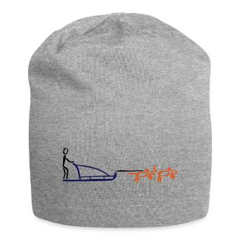 costauds - Bonnet en jersey - gris chiné - Devant