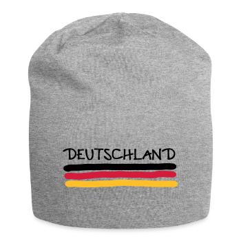 Allemagne - Bonnet en jersey - gris chiné - Devant