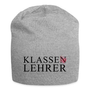 KLASSE LEHRER - Jersey-Beanie - Grau meliert - Vorne