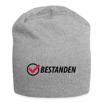 bestanden__f2 - Bonnet en jersey - gris chiné - Devant