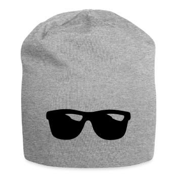 SHADES - Jersey Beanie - heather grey - Front