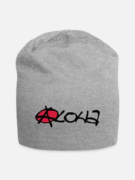aloha - Bonnet en jersey - gris chiné