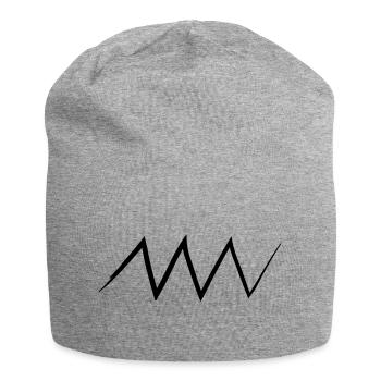 Gaunerzinken Bissiger Hund 1c - Jersey-Beanie - Grau meliert - Vorne