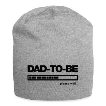 Dad-to-Be - Jersey Beanie - heather grey - Front