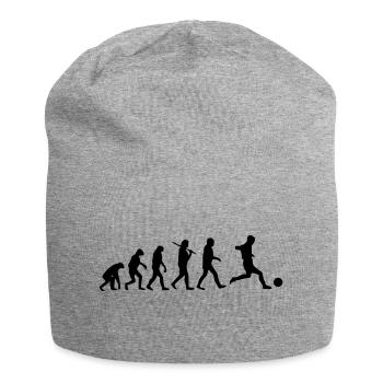 Evolution Fußball - Jersey-Beanie - Grau meliert - Vorne