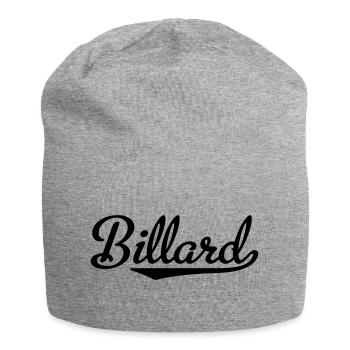 Billard - Jersey-Beanie - Grau meliert - Vorne