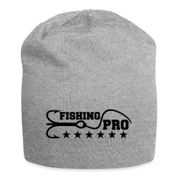 Fishing Pro - Bonnet en jersey - gris chiné - Devant