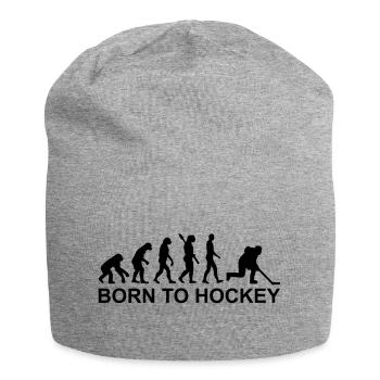 Evolution Hockey - Jersey Beanie - heather grey - Front