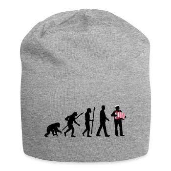 evolution_akkordeon_spieler_122013_b_3c - Jersey-Beanie - Grau meliert - Vorne