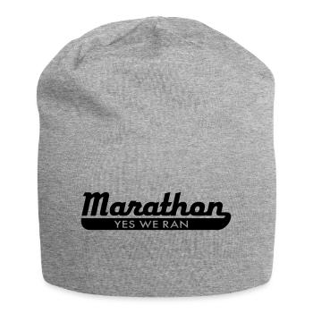 Marathon - Jersey-Beanie - Grau meliert - Vorne