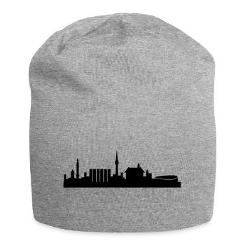 stuttgart - Jersey-Beanie - Grau meliert - Vorne