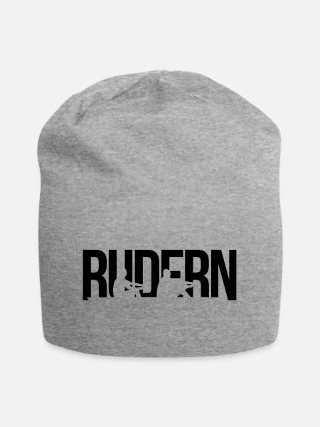 rudern - Jersey-Beanie - Grau meliert