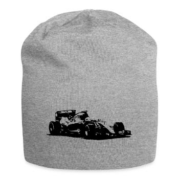 Formula One - Racecar - Jersey Beanie - heather grey - Front