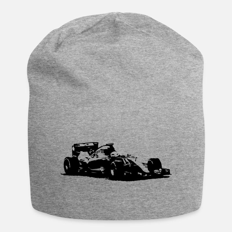 Formula One - Racecar - Bonnet en jersey - gris chiné