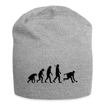 Evolution Kegeln - Jersey-Beanie - Grau meliert - Vorne