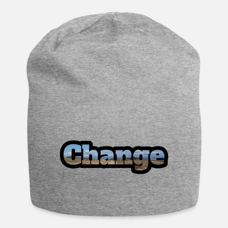 Change - Jersey-Beanie - Grau meliert