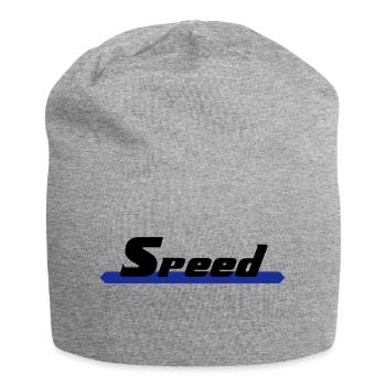 Speed - Jersey-Beanie - Grau meliert - Vorne