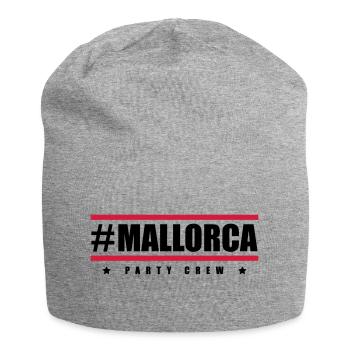mallorca party crew design - Jersey-Beanie - Grau meliert - Vorne