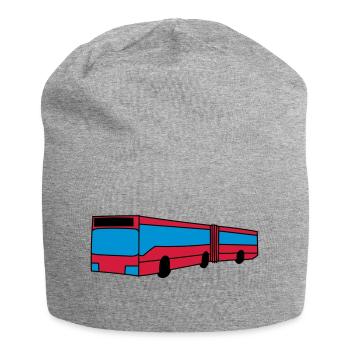 Bus - Jersey-Beanie - Grau meliert - Vorne