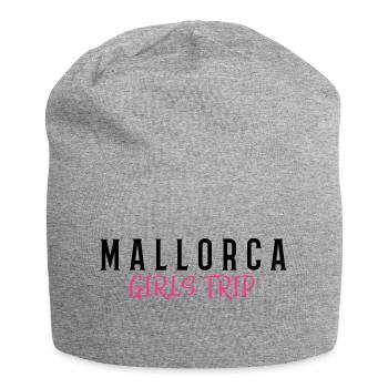 mallorca girls trip - Jersey-Beanie - Grau meliert - Vorne