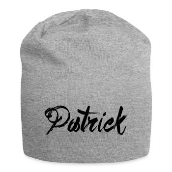 Patrick - Bonnet en jersey - gris chiné - Devant