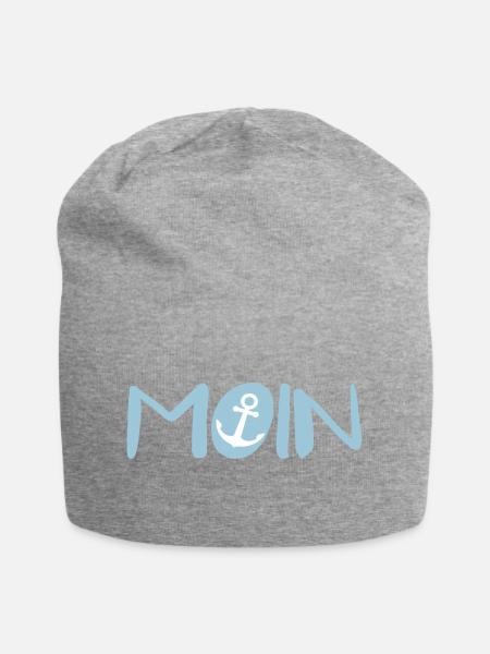 Moin sailor - Jersey Beanie - heather grey