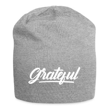 Proverbes chrétiens - Bonnet en jersey - gris chiné - Devant