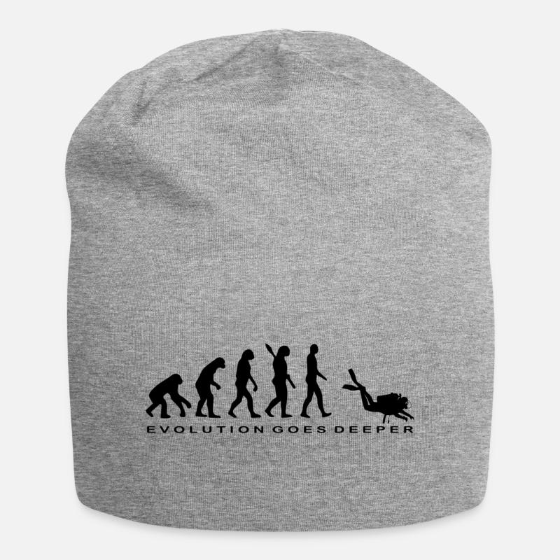 Diving Dive tauchen - Jersey-Beanie - Grau meliert