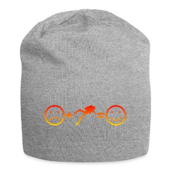 Plongée amusante Plongée Plongée Plongée Plongée - Bonnet en jersey - gris chiné - Devant
