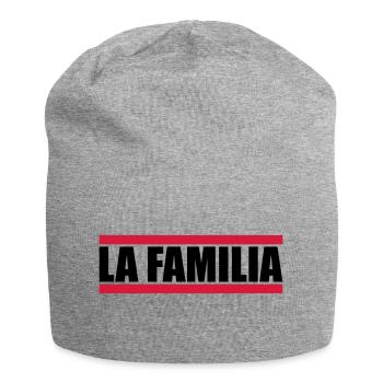 Bar La Familia - Bonnet en jersey - gris chiné - Devant