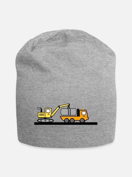 Bagger - Jersey-Beanie - Grau meliert