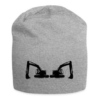 Bagger - Jersey-Beanie - Grau meliert - Vorne