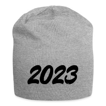 2023 - Jersey Beanie - heather grey - Front