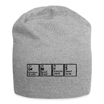 Genius Periodensystem Element - Jersey-Beanie - Grau meliert - Vorne