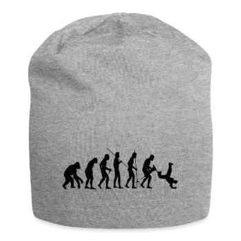 Breakdance Geschenk Tanzen Tänzer Tanzsport - Jersey-Beanie - Grau meliert - Vorne
