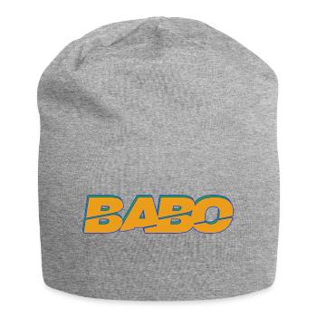 Babo - Jersey-Beanie - Grau meliert - Vorne