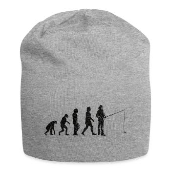 Fishing Fishing Fishing Fishing Fishing Hooks - Jersey Beanie - heather grey - Front