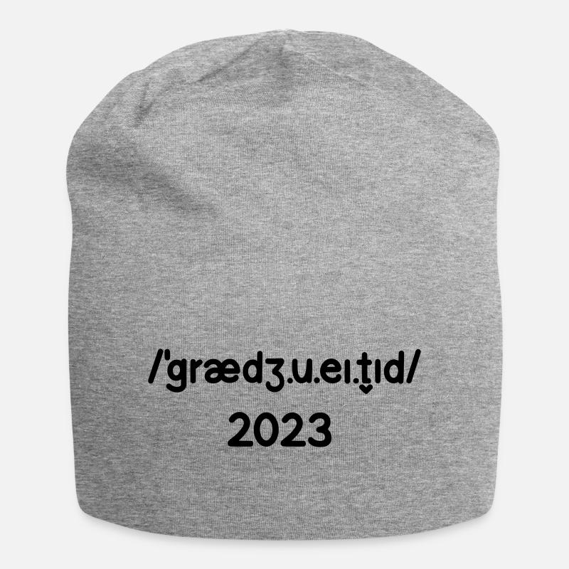Graduation 2023 - Jersey Beanie - heather grey