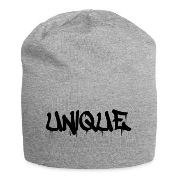 Unique - Jersey Beanie - heather grey - Front