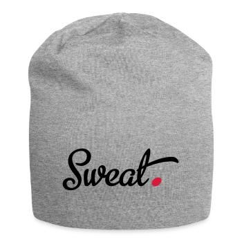 Sport - Bonnet en jersey - gris chiné - Devant