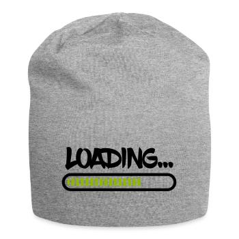 Loading - Jersey Beanie - heather grey - Front