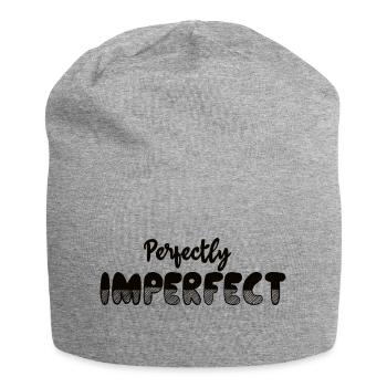 Perfectly imperfect T-Shirt - Jersey Beanie - heather grey - Front