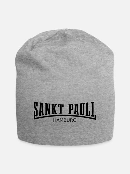 Sankt Pauli Hamburg - Jersey-Beanie - Grau meliert