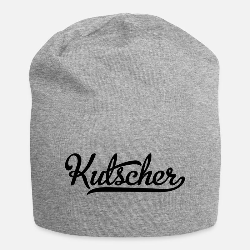 Kutscher - Jersey-Beanie - Grau meliert