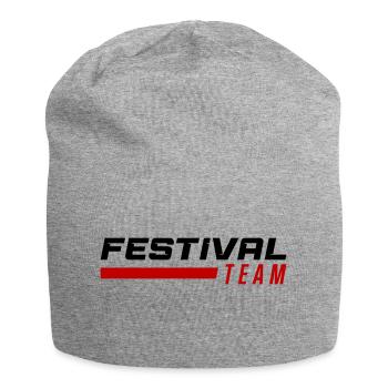 L’équipe du festival - Bonnet en jersey - gris chiné - Devant