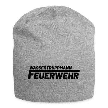 Wassertruppmann Freiwillige Feuerwehr - Jersey-Beanie - Grau meliert - Vorne
