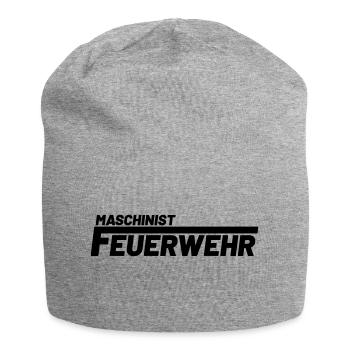 Maschinist Freiwillige Feuerwehr - Jersey-Beanie - Grau meliert - Vorne